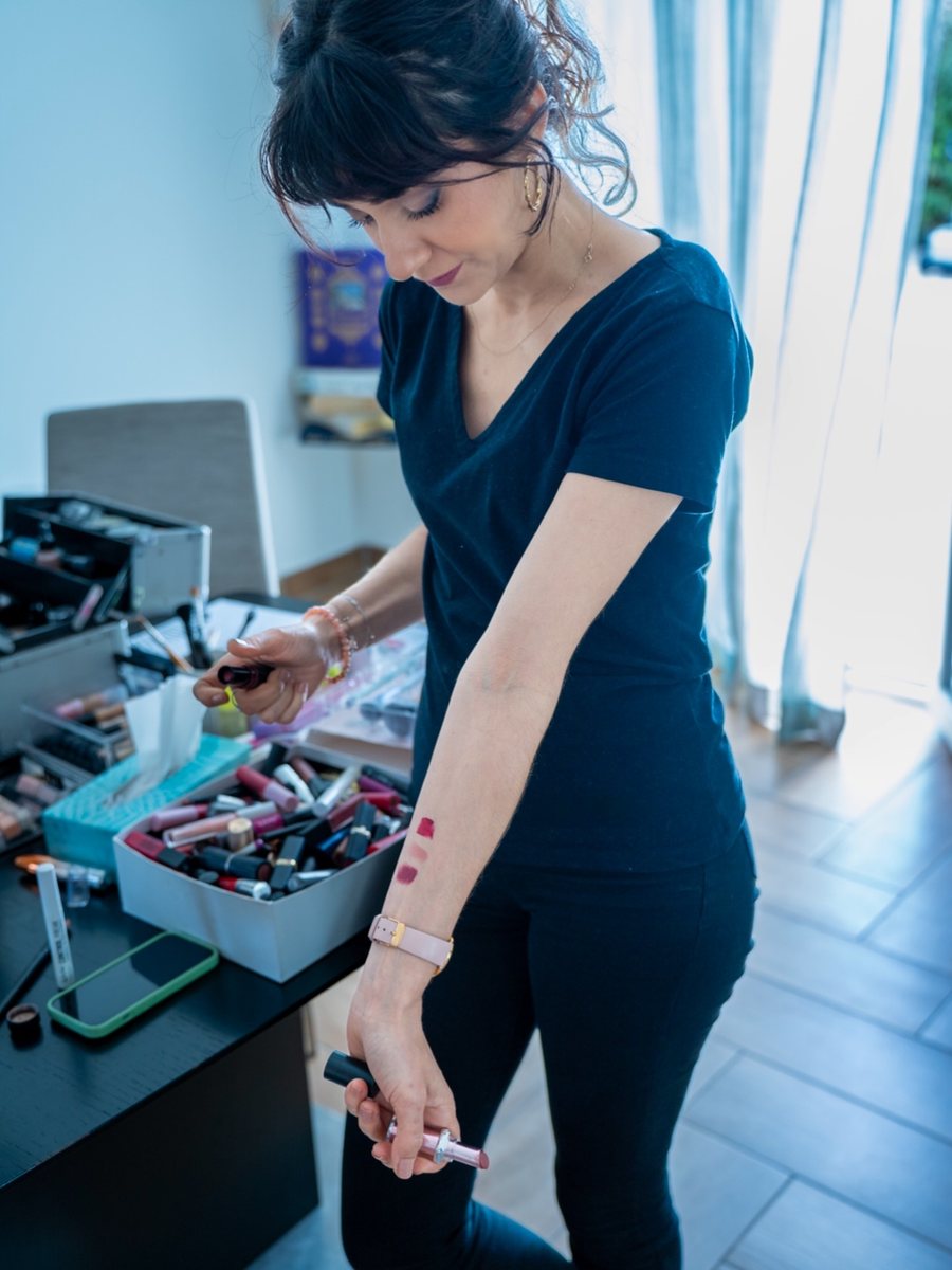 Portrait de Marine au travail